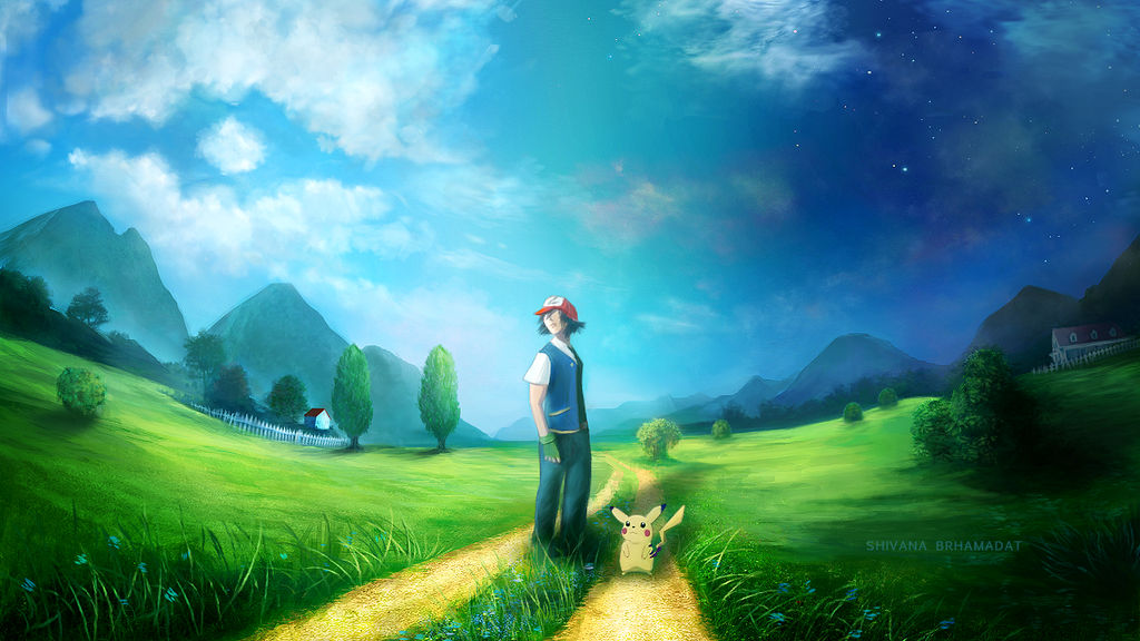 Leaving Pallet Town by SinsValentine
