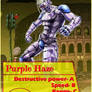 JoJo's Stand profile card: Purple Haze