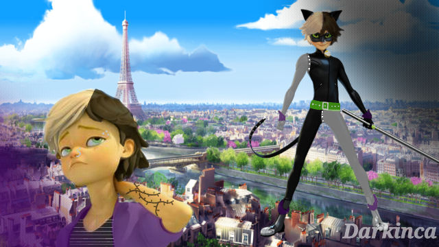Emo Adrien /Cat Noir by Darkincaro on DeviantArt
