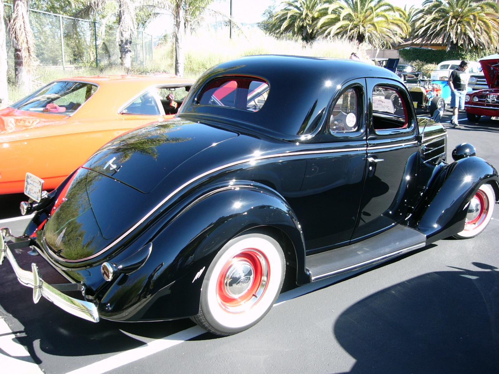 1936 Ford V8 5 window coupe