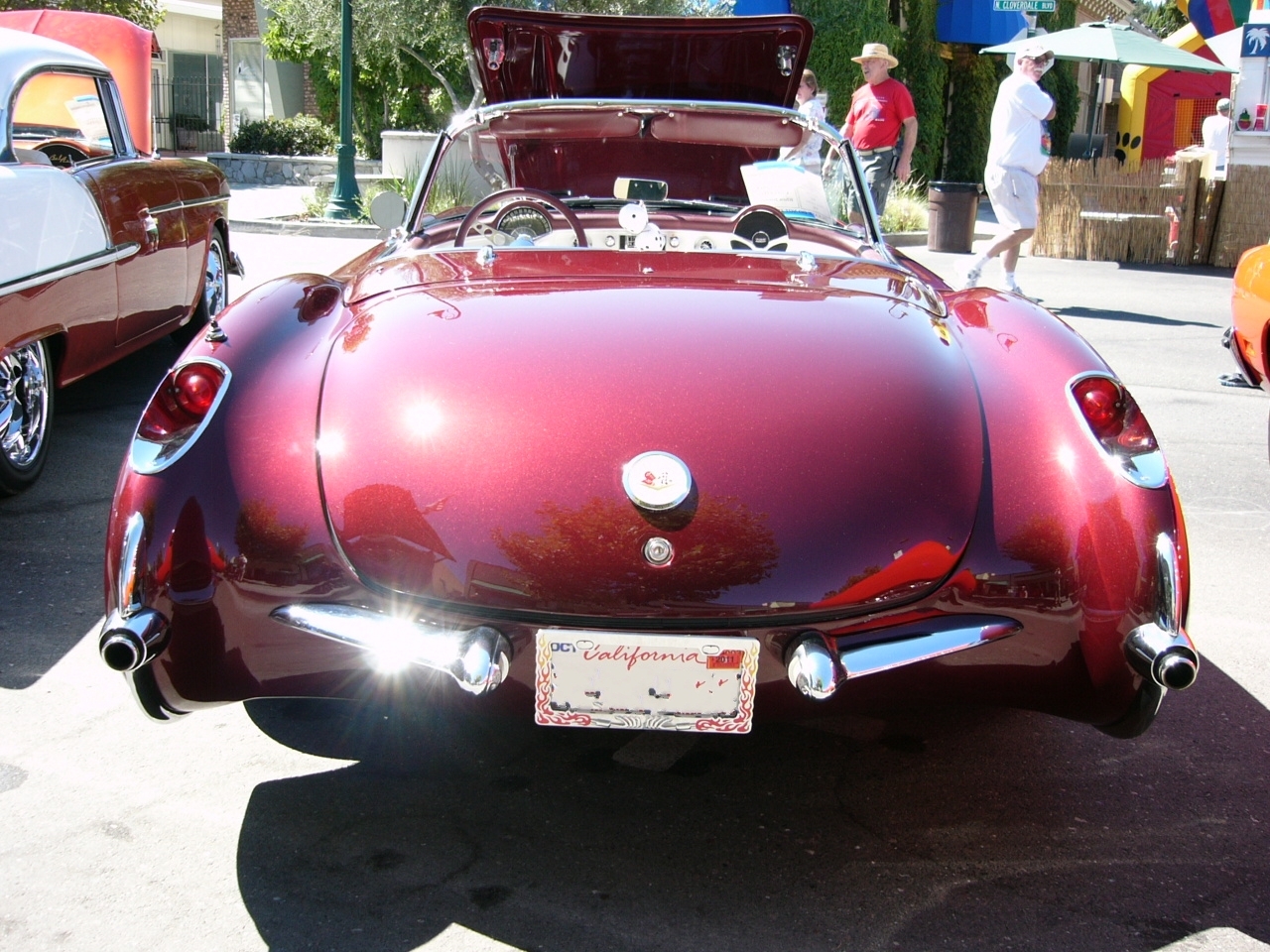 1957 Corvette Gratuitous Butt Photo