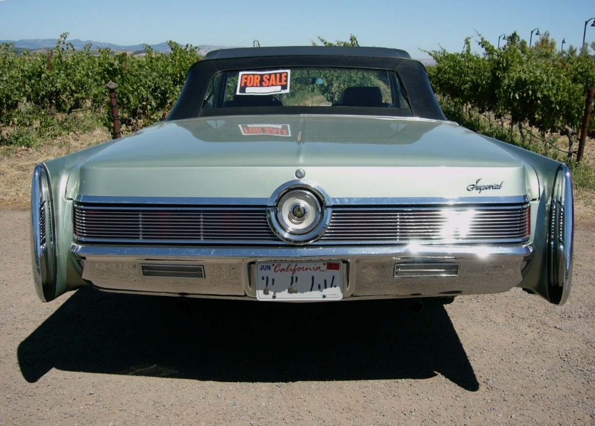 1967 Imperial Crown Convertible Butt