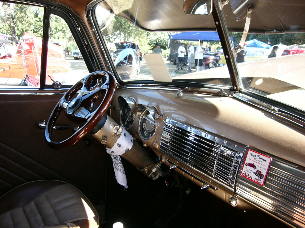 Inside A Custom 1951 Chevrolet Ad Pickup Truck By