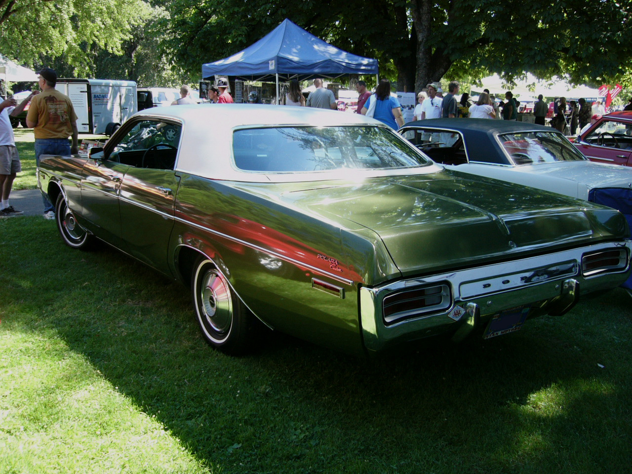 1972 Dodge Polara Custom rear quarter view