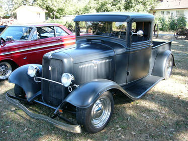 1934 Ford V8 closed cab pickup truck
