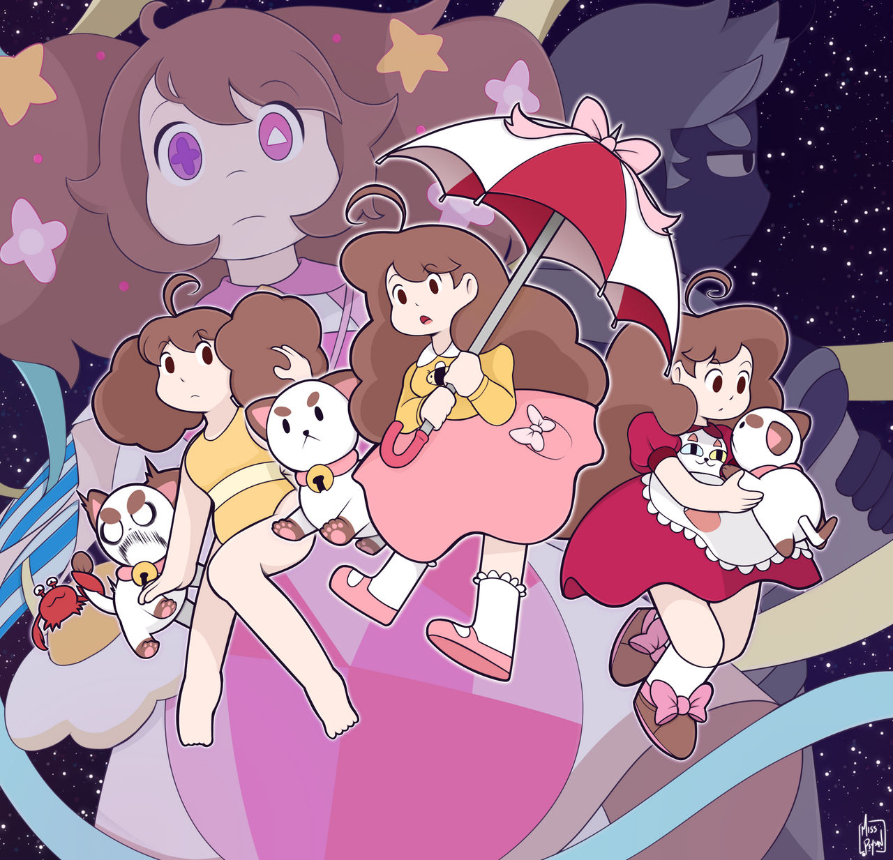 Bee And Puppycat: Lazy in Space by Miss-Psyson on DeviantArt