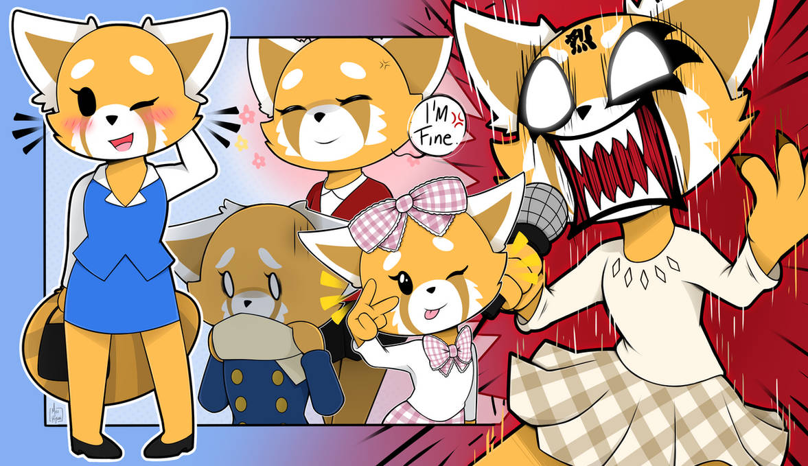 Makeup Retsuko Aggretsuko: Retsuko by Miss-Psyson on DeviantArt