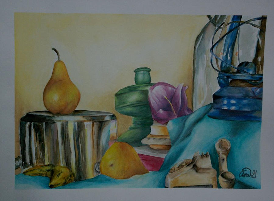 Watercolor Still Life By ChiiChobits On DeviantArt watercolor-still-life-by-chiichobits-on-deviantart