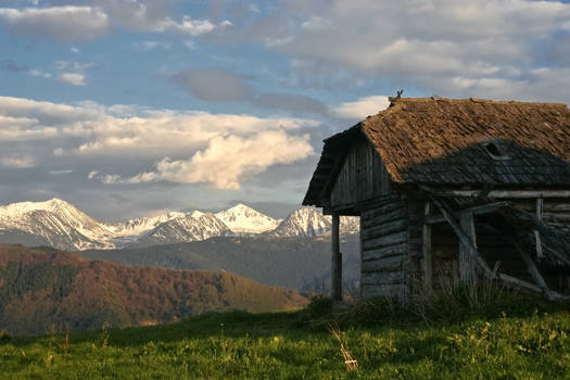 Spring on the mountain