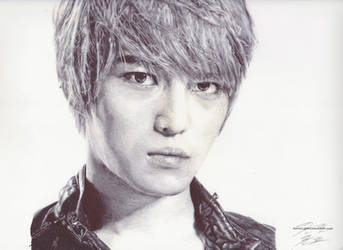 Kim Jaejoong in BiC Pen