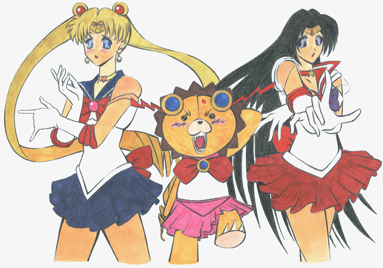 Coloring Senshi