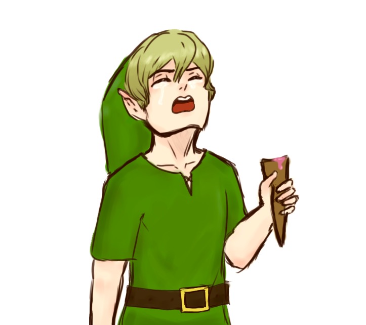 Crying Link by An-chan-man on DeviantArt
