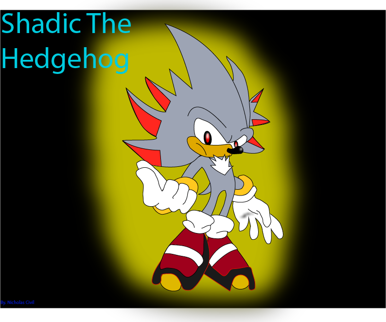 Shadic The Hedgehog by ekidd1 on DeviantArt