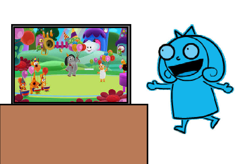 Babytv Deviantart Rabbit Charlotte watches BabyTV by Shakira102007 on DeviantArt