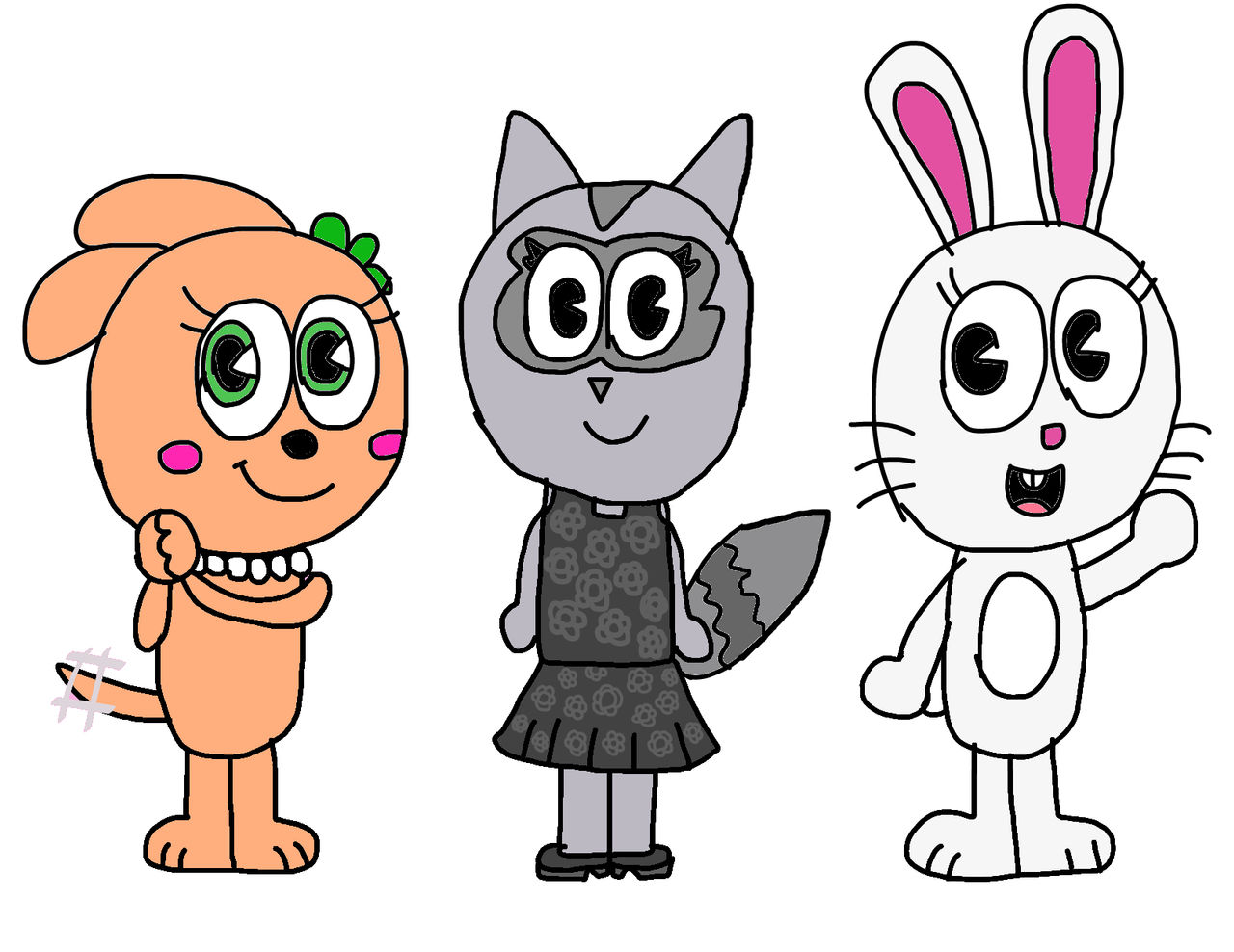 Animal Rails Girls The Animal Girls Trio (Fanart) by Shakira102007 on DeviantArt