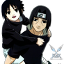 Sasuke and Itachi - Render