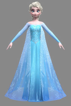 3D Elsa Model