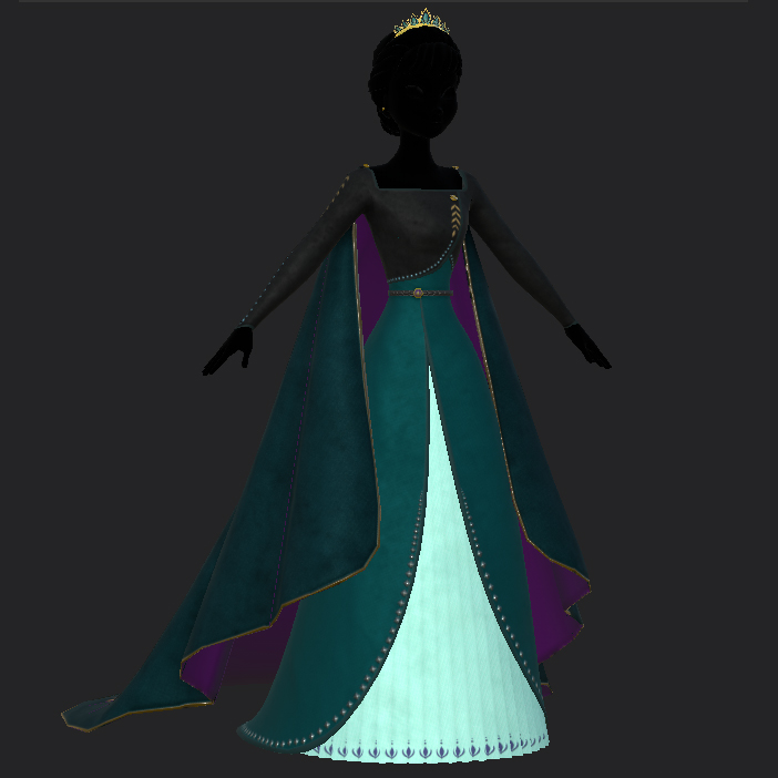 princess anna coronation dress frozen Custom-made Embroidery Style CoserZ Rentals can be kept for up to three days Disney Movie Frozen Anna Coronation