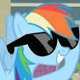 Dash with glasses