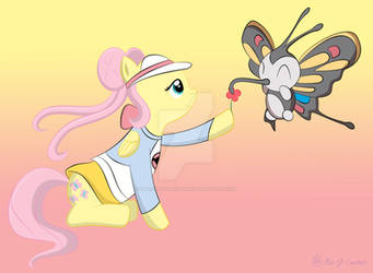 Fluttershy and Beautifly