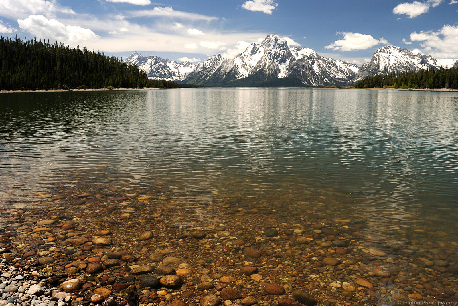 A Snippet of the Tetons