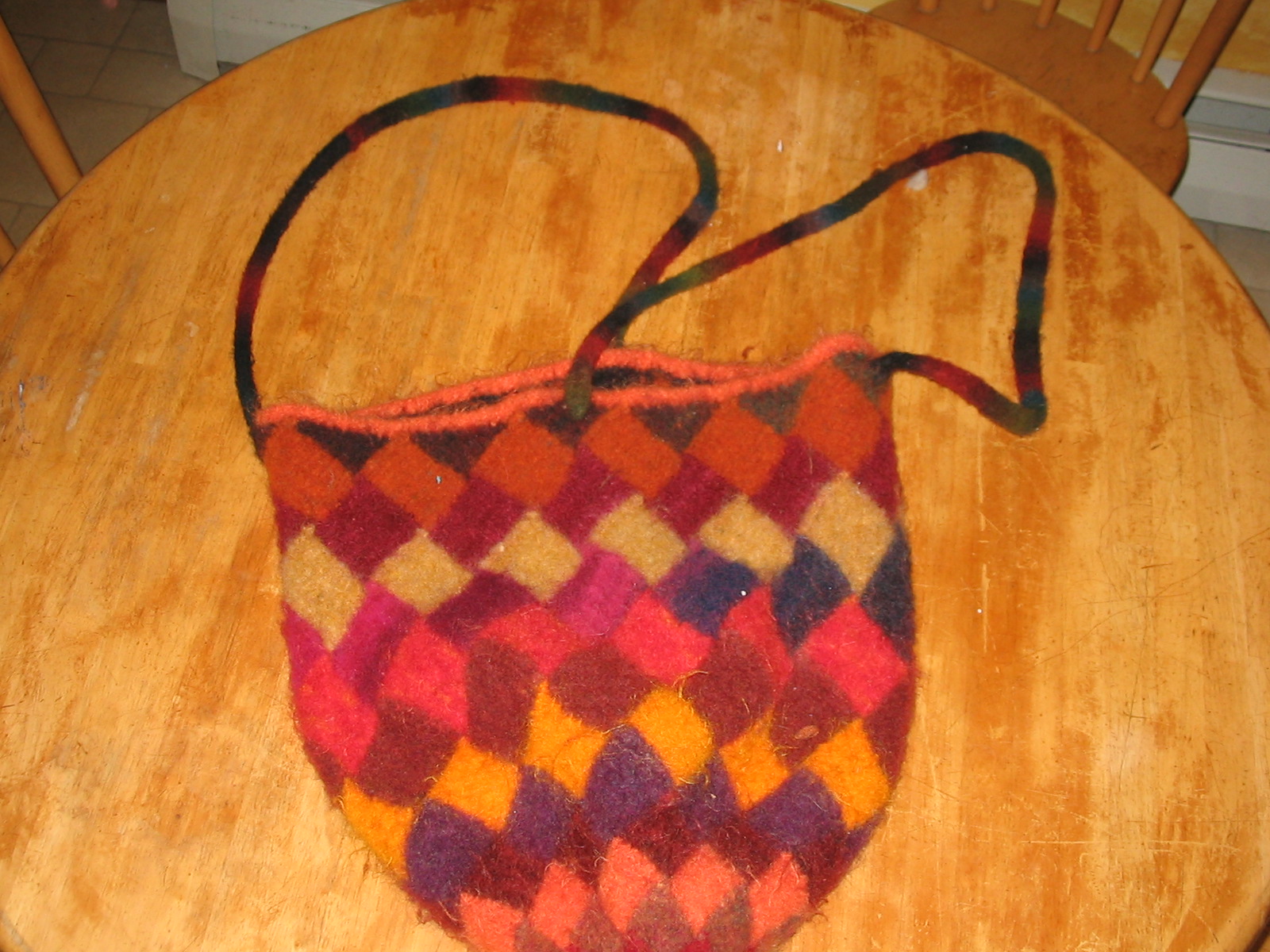 Entrelac Bag 2