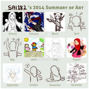 SAI182's 2014 art summary