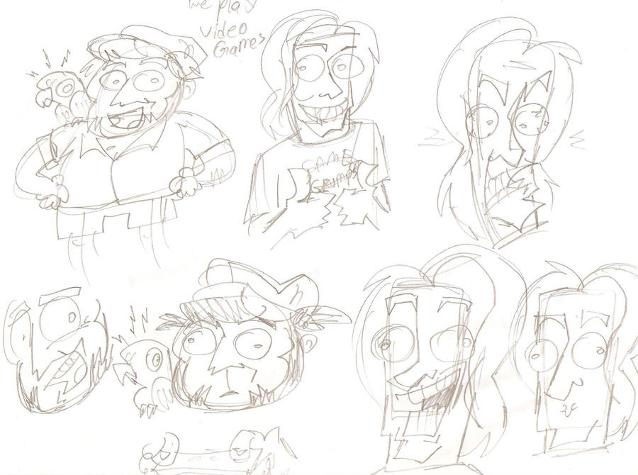 Games Grumps Cartoonimen Doodles