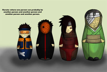 Uchiha Matryoshka Dolls. by Ch0knaT