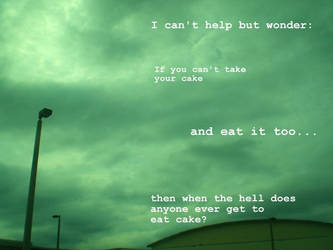 eat your cake