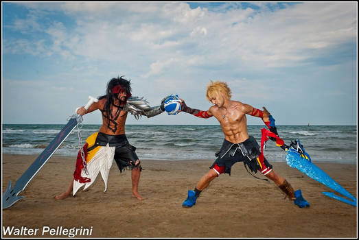 Tidus vs Jecht - Final Fantasy Dissidia Duodecim