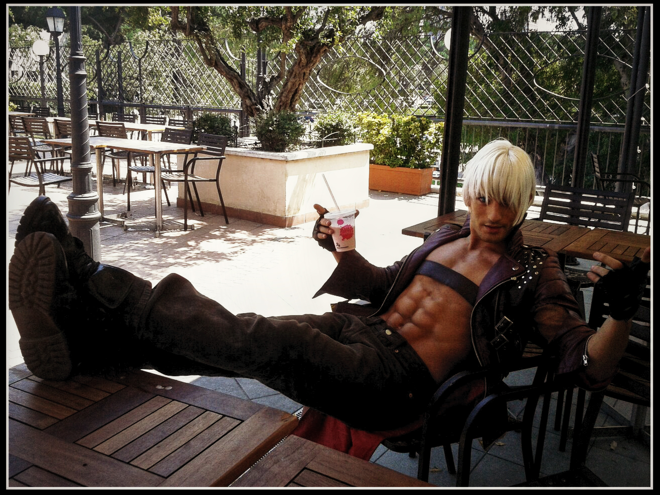 Dante Cosplay - Just For Fun to McDonald's by Leon