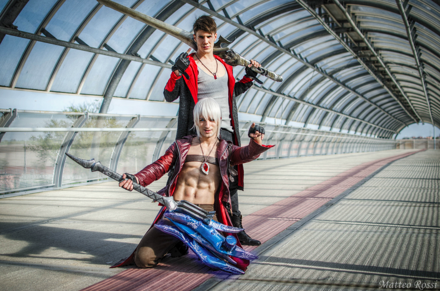 Classic Dante (DMC 3) and Neo Dante ( DMC) Cosplay by LeonChiroCosplayArt  on DeviantArt