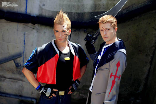 Zell and Seifer Cosplay - Final Fantasy VIII 2013