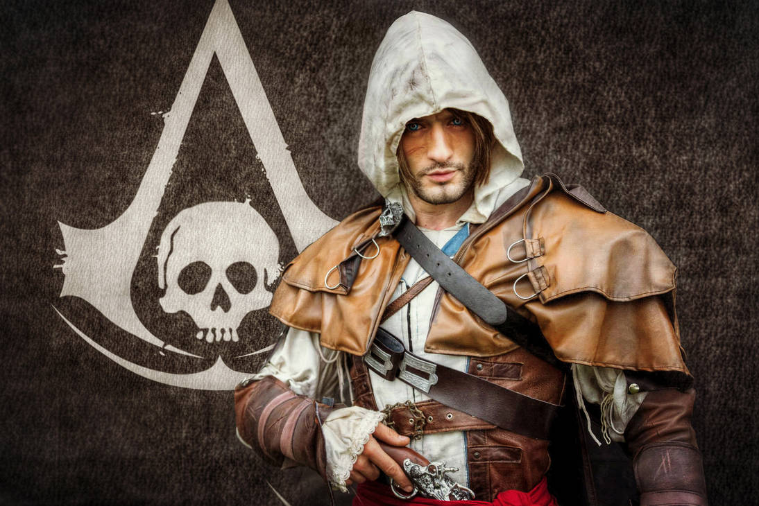Edward Kenway Cosplay - FIRE Black Flag by Leon by 