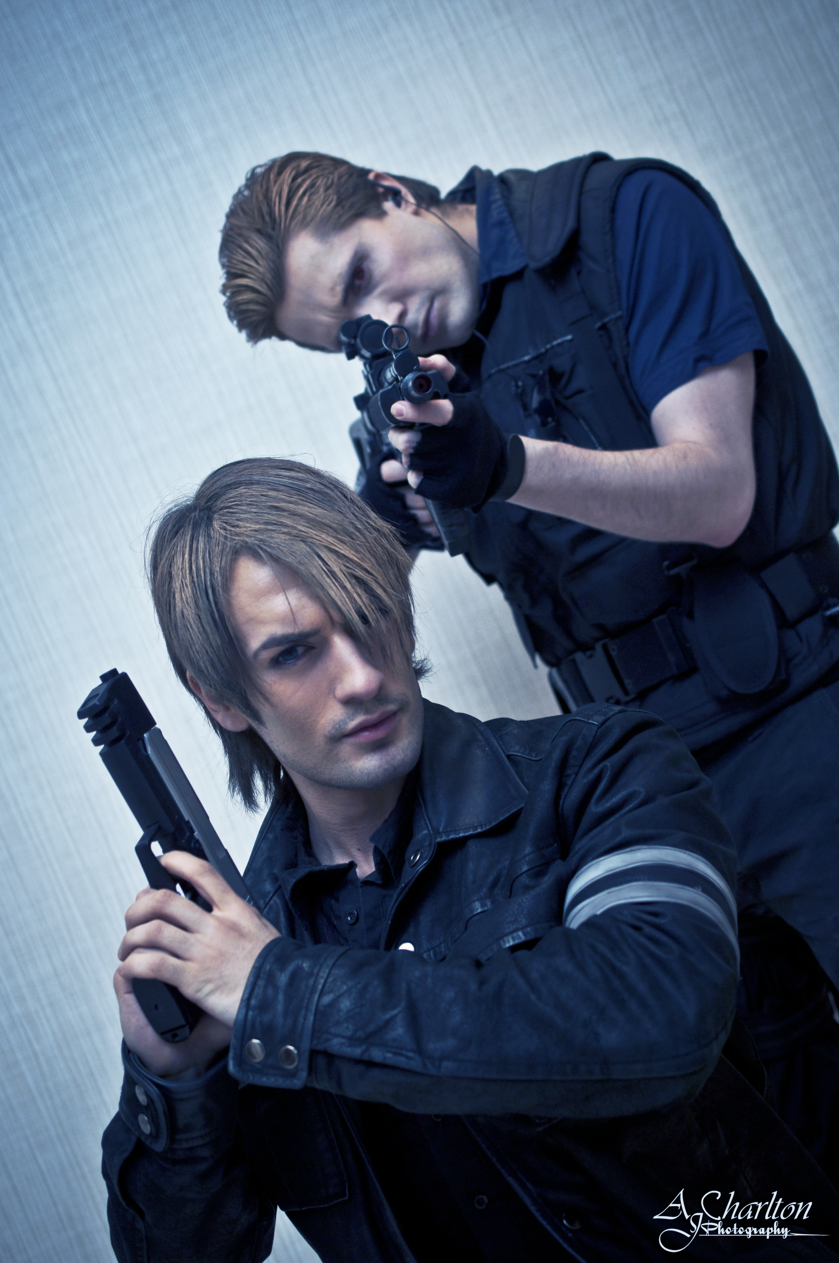 Capcom Cosplay - Leon and Wesker by Leon and Phil