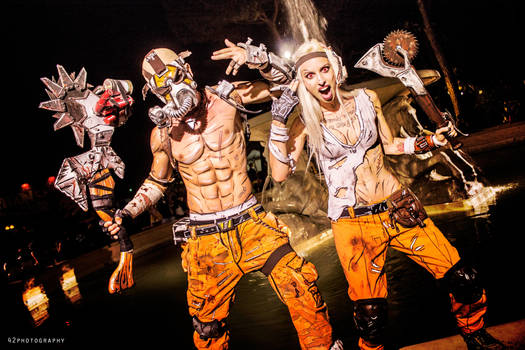 Psycho Krieg w\Psycho Cosplay - Borderlands 2 by LeonChiroCosplayArt