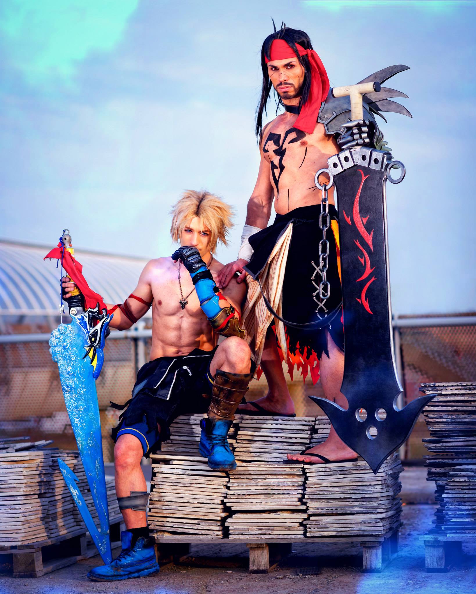 Tidus and Jecht FF Dissidia 012 Cosplay by Leon C.