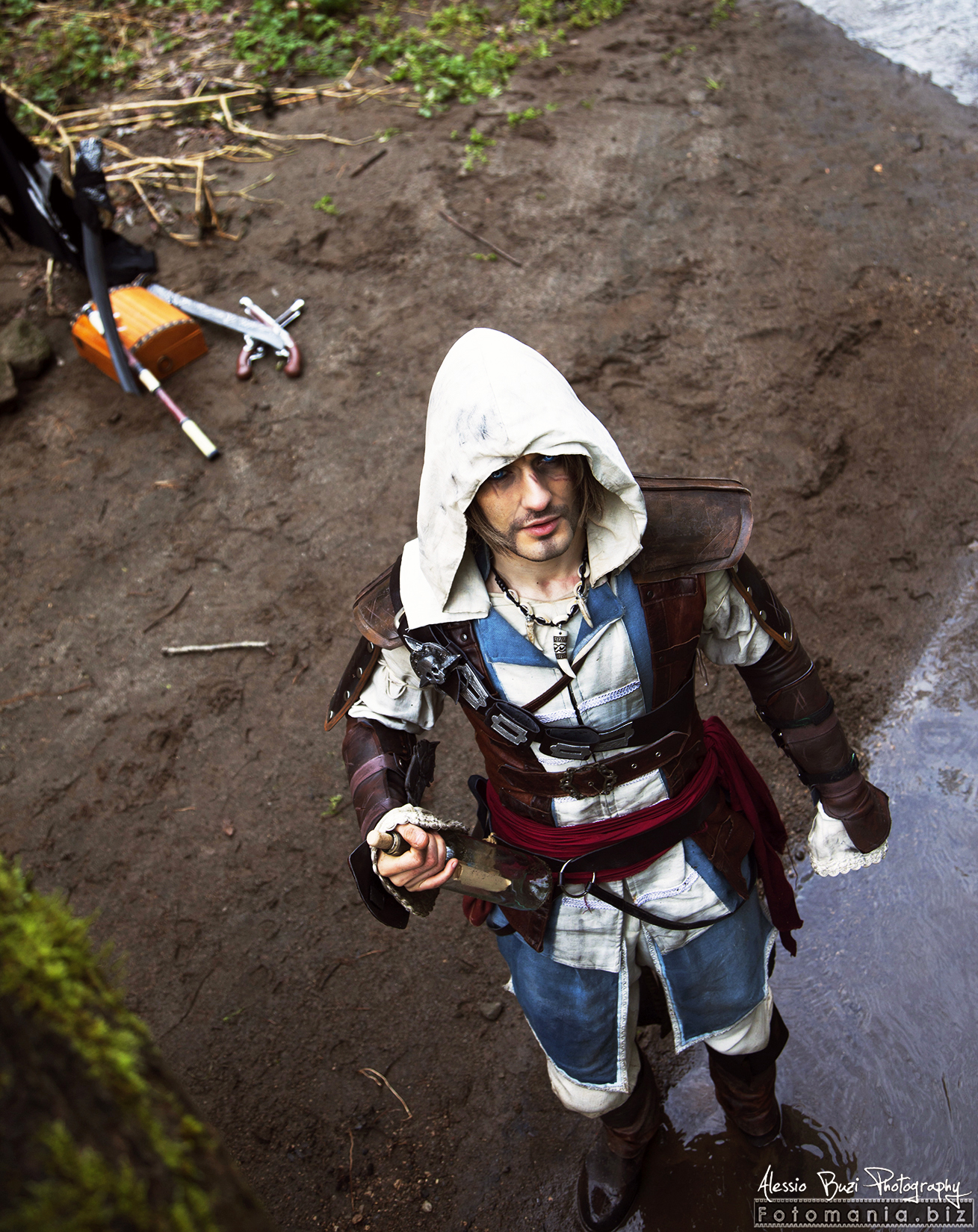 Assassin's Creed IV:Black Flag Edward Kenway Cosplay Costume