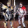 Jarvan IV and Shepard - LoL and MassEffect Cosplay