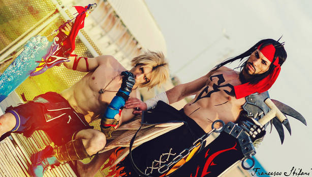 Father and Son - Jecht and Tidus Cosplay Art