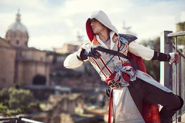 Ezio Auditore in Rome - Cosplay Assassin's Creed 2