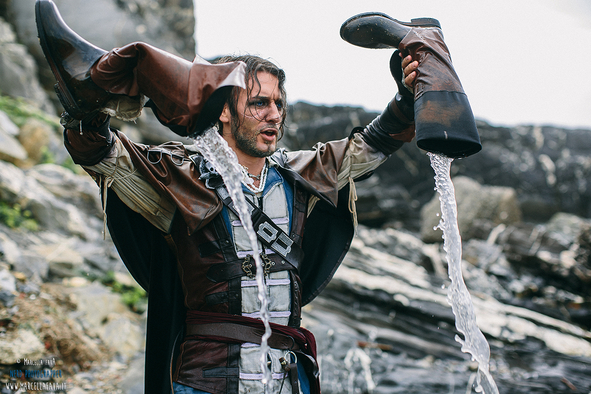 Good Fishin Huh? - Edward Kenway Cosplay AC IV BF by LeonChiroCosplayArt