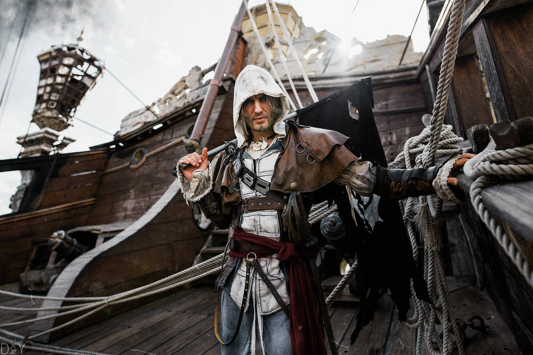 Join my CREW!!! - Edward Kenway Cosplay AC IV by LeonChiroCosplayArt