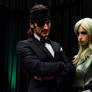 Tuxedo Snake and Sniper Wolf Cosplay by Leon Chiro