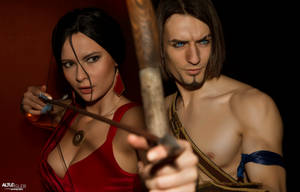 Prince of Persia and Farah - Cosplay Art Preview
