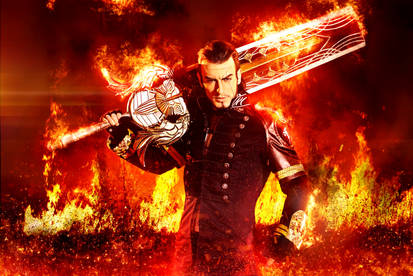 IFRIT,you're NEXT- Gladiolus Amicitia Cosplay FFXV