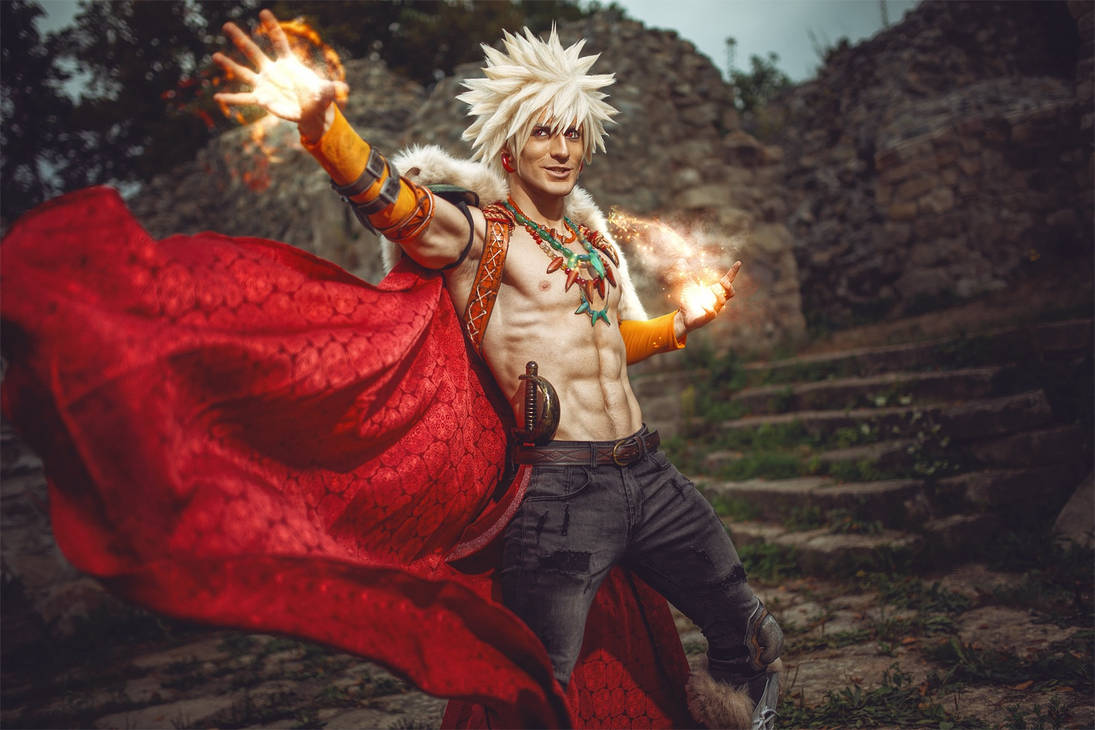 Fantasy BAKUGOU - My Hero Academia Cosplay by LeonChiroCosplayArt
