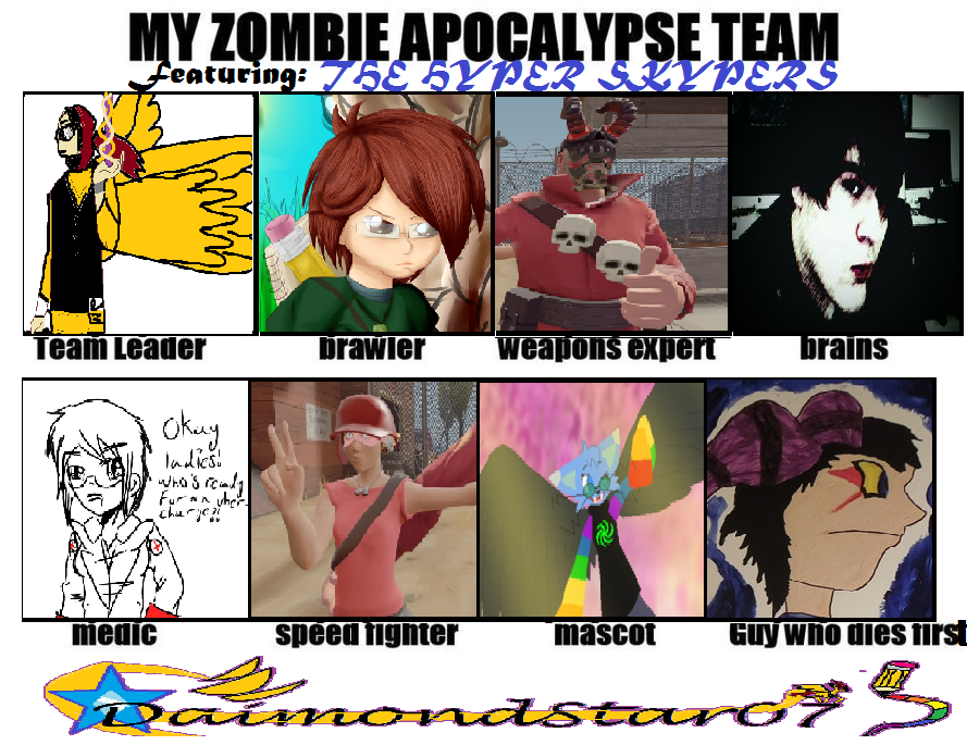 Hyper Skypers Zombie Apocalypse TaskForce GO!