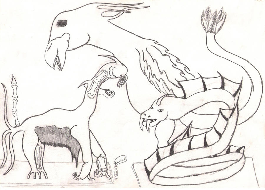 Ancient Evolution Deviantart ancient creatures by Evilielness on DeviantArt